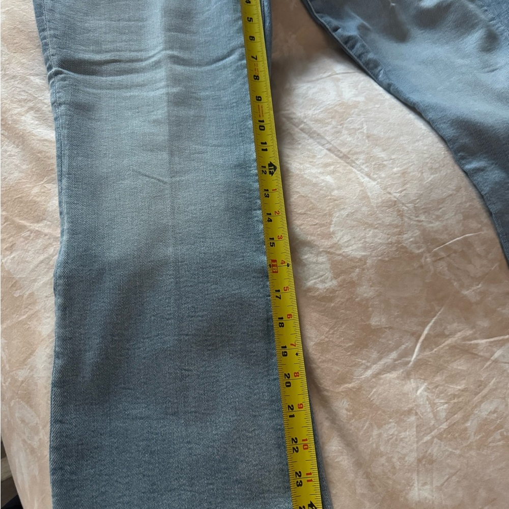 Mother Insider Step Fray Limited Edition Wash Jeans Size 33 - Picture 4 of 11